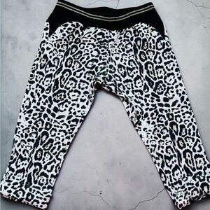 Roberto Cavalli Kids Leopard Print Pants